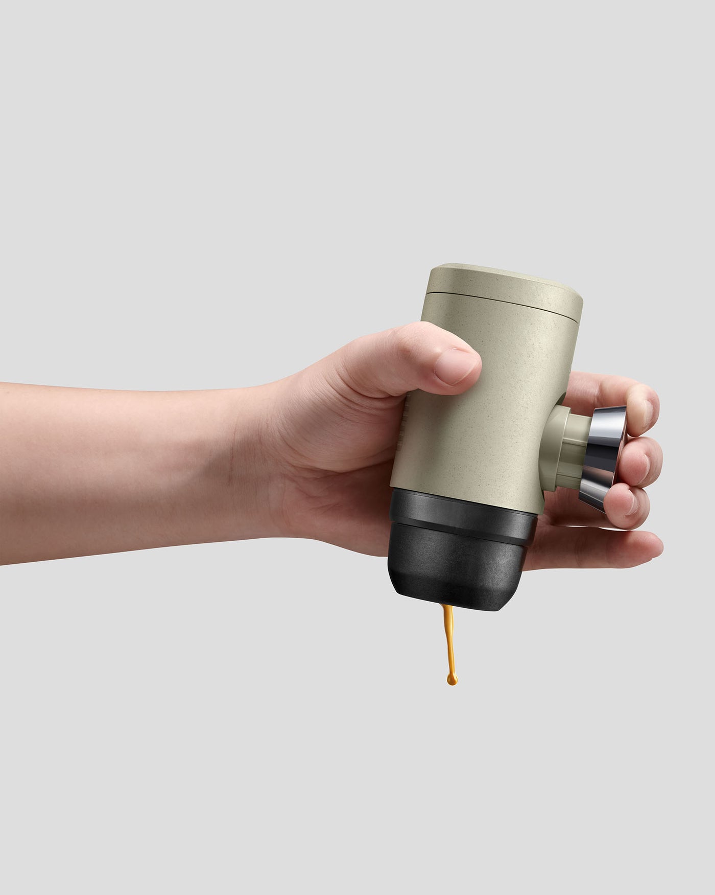 Minipresso NS2 Portable Capsule (Nespresso) Espresso Machine - Stone Beige