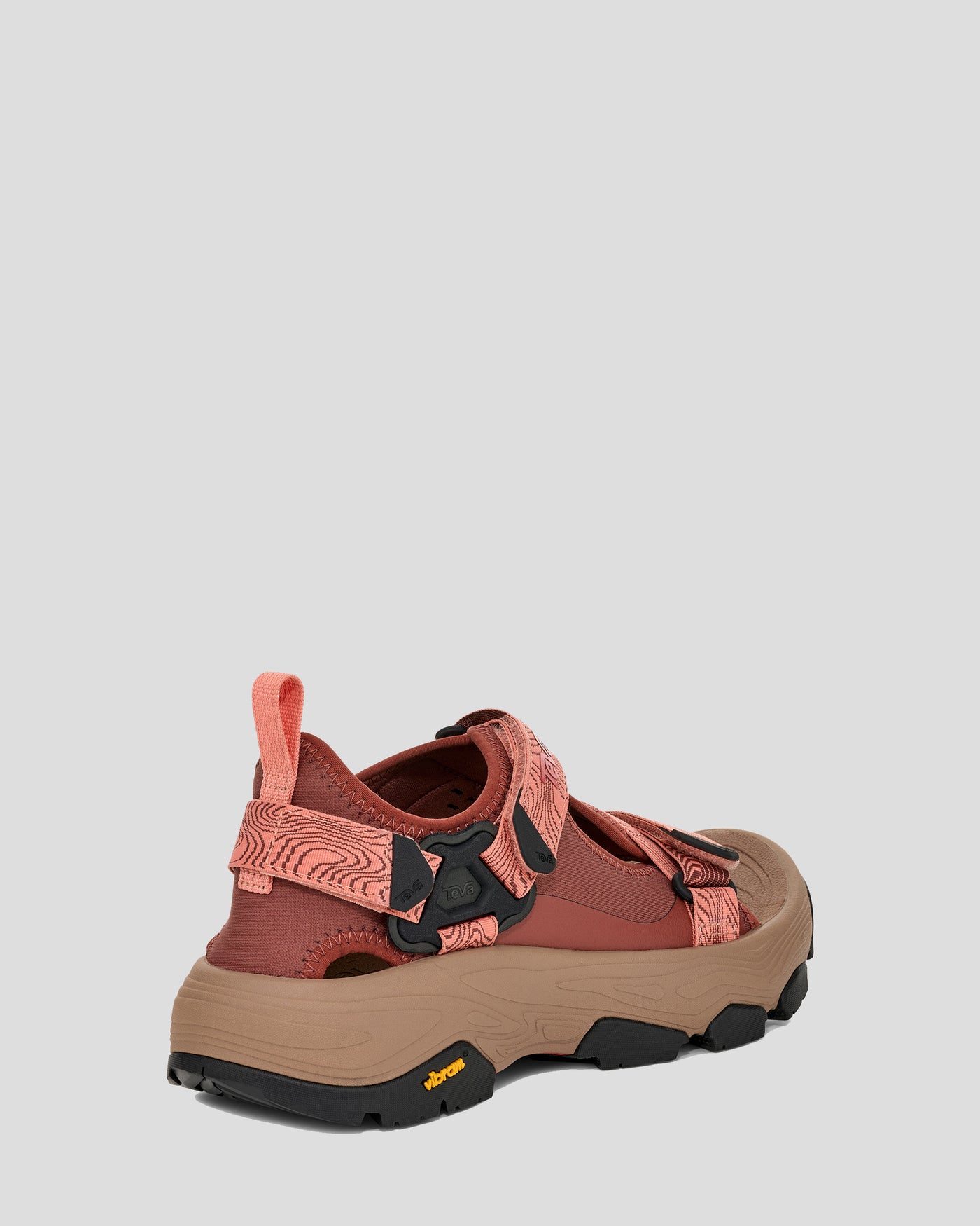 Women's Teva Grandview Max Sandal Sandals - Mahogony/Blooming Dahlia