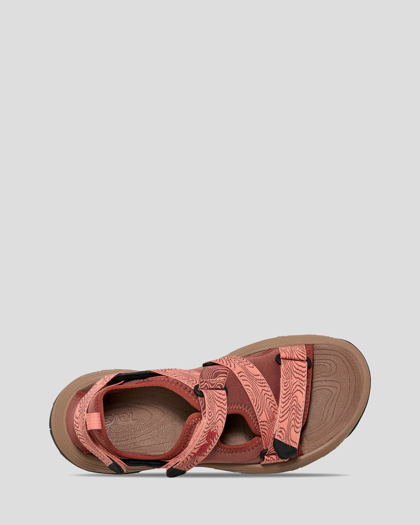 Women's Teva Grandview Max Sandal Sandals - Mahogony/Blooming Dahlia