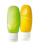 Go Travel Duo Squeezy Bottle 100ml - Yellow/Green