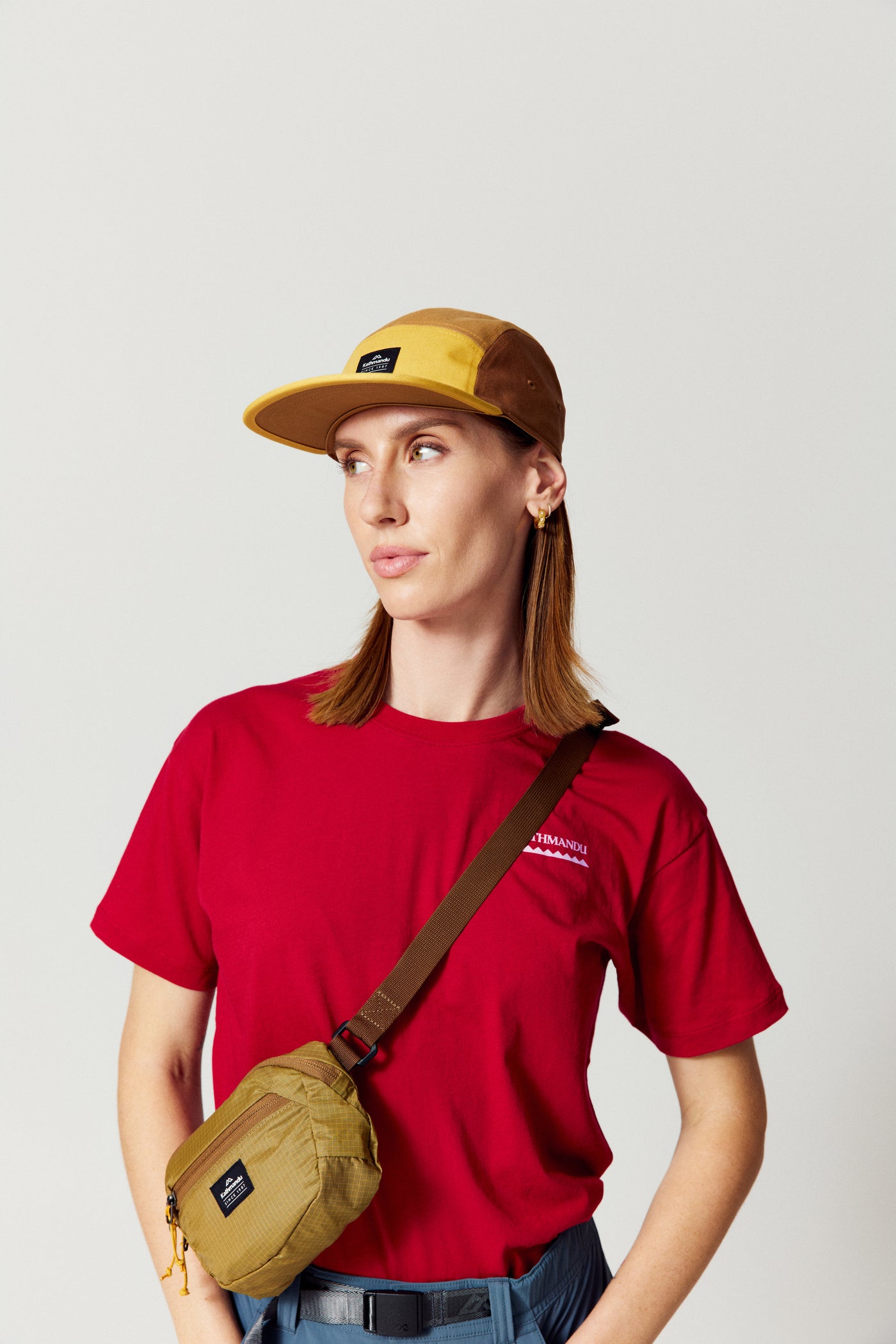 5 Panel Cap - Canvas/Sandstone/Bark