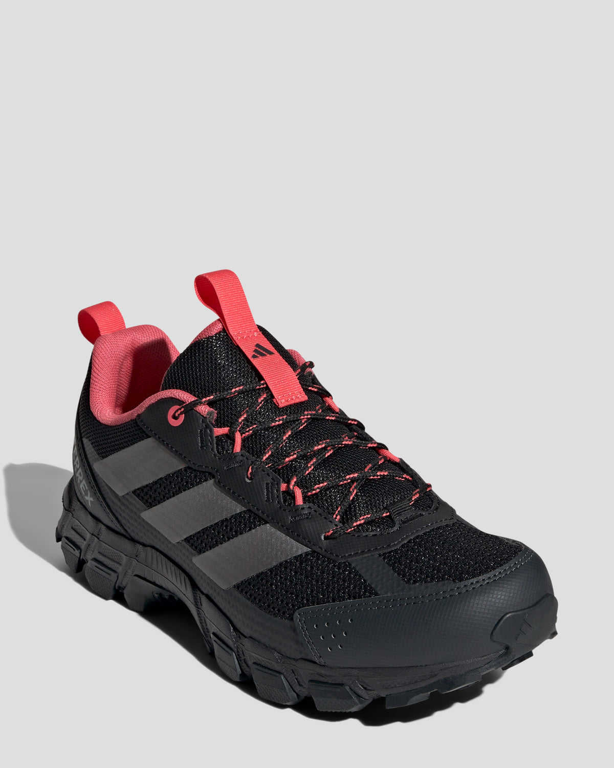 Women's Adidas Terrex Rockadia Shoes - Core Black/Iron Met/Pure Turbo