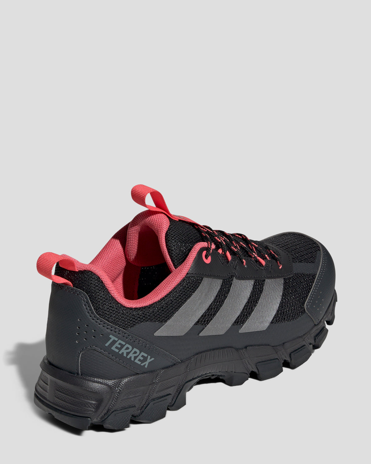 Women's Adidas Terrex Rockadia Shoes - Core Black/Iron Met/Pure Turbo