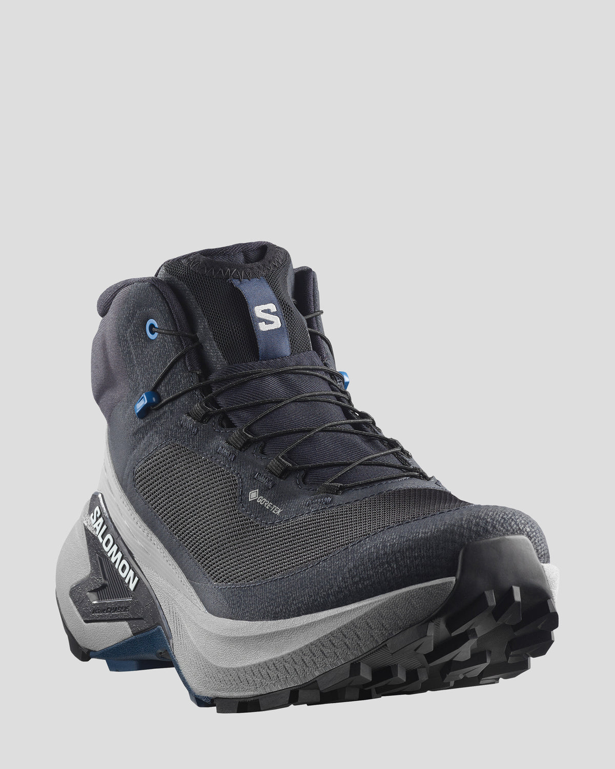 Men's Salomon Genesis Mid GTX Shoes - Dark Navy/Spellbound/Alloy
