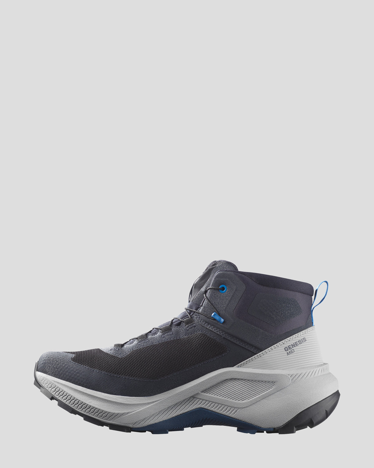Men's Salomon Genesis Mid GTX Shoes - Dark Navy/Spellbound/Alloy